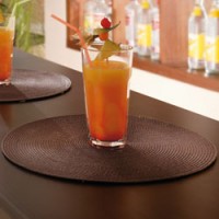 Prostírání kulaté